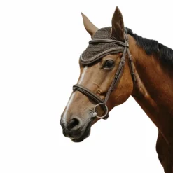 Equithème - Bonnet pour chevaux Hexalight Marron Sale