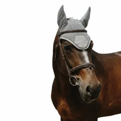 Clearance Equithème - Bonnet pour chevaux Chic clair Gris