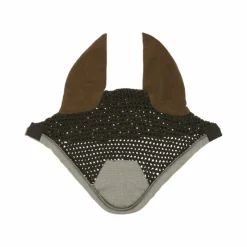Equithème - Bonnet pour chevaux Chic Marron Best