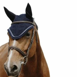 Equithème - Bonnet pour chevaux Hexalight Marine Best