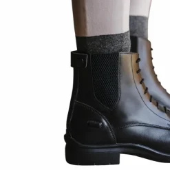 New Equithème - Boots d'équitation Sporty à lacets Noir