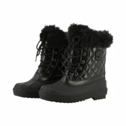 Outlet Equithème - Boots hiver "je t'aime" Noir