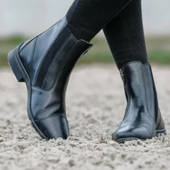 Hot Equithème - Boots unisexe Sporty Zip Noir