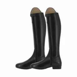 New Equithème - Bottes d'équitation en cuir Versailles tige haute Noir