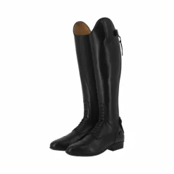 Equithème - Bottes d'équitation en cuir à lacets Noir Online