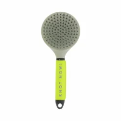 Equithème - Brosse à crinière Je t'aime fluo Jaune Discount