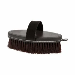 Equithème - Brosse douce Je t'aime strass brun Marron Clearance