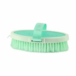 Equithème - Brosse douce Je t'aime aqua Bleu Sale