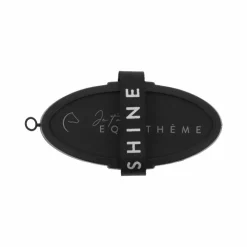 Equithème - Brosse douce Je t'aime Noir Clearance
