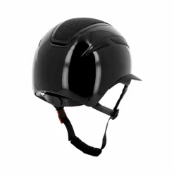 Equithème - Casque d'équitation Agris brillant céleste Noir New