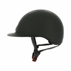 Outlet Equithème - Casque d'équitation visière large Glint mat Noir