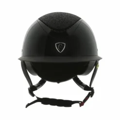 Online Equithème - Casque Wings brillant lamé Noir