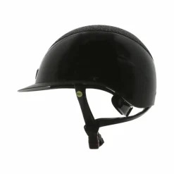 Online Equithème - Casque Wings brillant lamé Noir