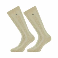 Equithème - Chaussettes d'équitation Alix taupe Marron Outlet