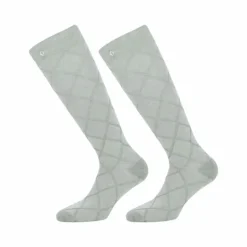 Clearance Equithème - Chaussettes d'équitation Roman Gris