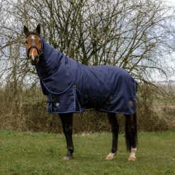 Sale Equithème - Couverture Classic 3 Layers 200g Marine