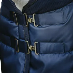 Equithème - Couverture d'écurie Confortech 200g Marine
