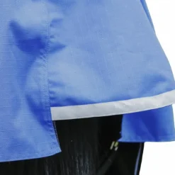 Equithème - Couverture d'extérieur Tyrex Aisance 1200D High Neck roi 300g Bleu Discount