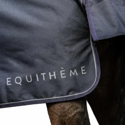 New Equithème - Couverture d'extérieur Atomic Combo 1200 D 100g Marine