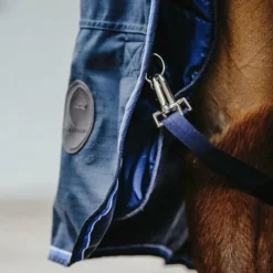 Outlet Equithème - Couverture d'extérieur Classic 1200D 0g Marine