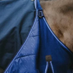 Equithème - Couverture d'extérieur Classic 1200D 100g Marine Outlet