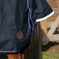 Equithème - Couverture d'extérieur Classic 1200D 100g Marine Outlet