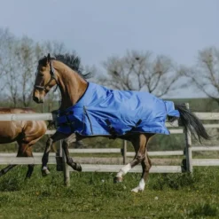 Discount Equithème - Couverture d'extérieur Tyrex Aisance 1200D roi 0g Bleu