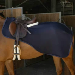 Equithème - Couvre reins Softshell Teddy 0g Marine New