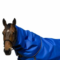 Equithème - Couvre-cou Tyrex Aisance 1200D roi 200g Bleu Discount