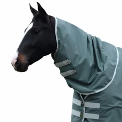 Equithème - Couvre-cou Tyrex 600D recyclé 0g Vert Outlet