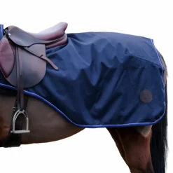 Equithème - Couvre-reins Classic 600D imperméable/ polaire 0g Marine Discount
