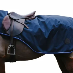 New Equithème - Couvre-reins Classic 1200D imperméable/ polaire 0g Marine
