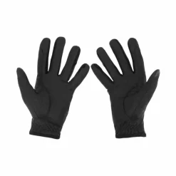 Equithème - Gants d'équitation Victoire Je t'aime Noir Hot