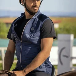 Equithème - Gilet femme sans manches Luna Marine Best
