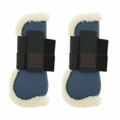 Hot Equithème - Guêtres Boa x2 Marine