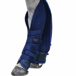 Equithème - Guêtres de transport Classic Mesh x4 Marine