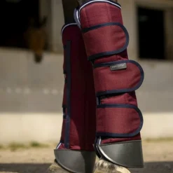 Best Equithème - Guêtres de transport Tyrex 1200D renforcées Bordeaux