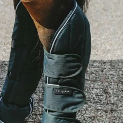 Equithème - Guêtres de transport Tyrex 600D Vert Outlet