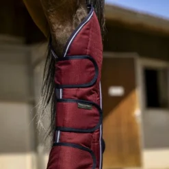 Equithème - Guêtres de transport Tyrex 1200D Bordeaux Sale