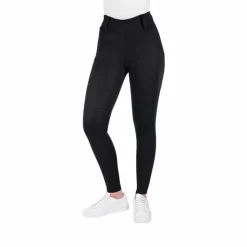 Equithème - Legging d'équitation femme Alizé Noir Sale