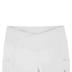 Discount Equithème - Legging d'équitation femme Flora Je t'aime Blanc