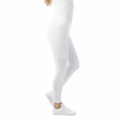 Online Equithème - Legging d'équitation femme Pull On Akela Blanc