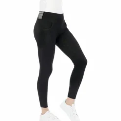 Outlet Equithème - Legging d'équitation femme Tatiana Noir