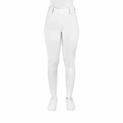 Equithème - Legging d'équitation femme Alizé Blanc Sale