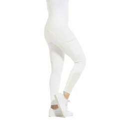 New Equithème - Legging d'équitation femme Brigitte Blanc