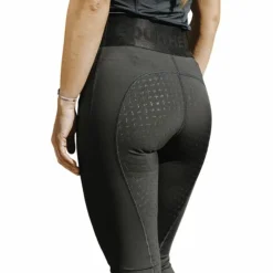 Equithème - Legging d'équitation femme Iris Je t'aime Noir Best