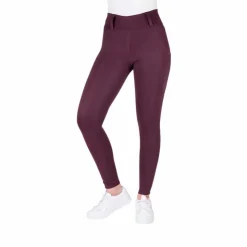Equithème - Legging d'équitation femme Alizé Prune Sale