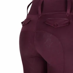 Equithème - Legging d'équitation femme Alizé Prune Sale