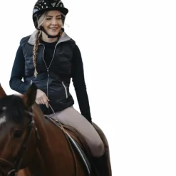 Equithème - Legging Je t'aime femme Flora vieux Rose