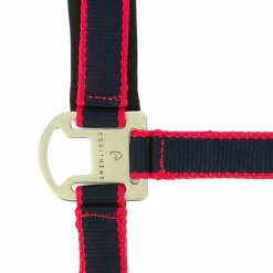 Equithème - Licol + longe Satiné /fuchsia Marine